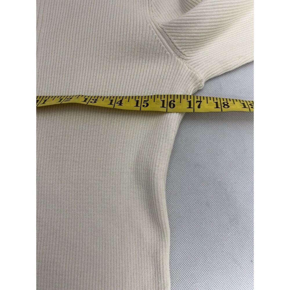 Lauren Ralph Lauren Women's Size Large Long Sleeve Cream - Picture 7 of 9